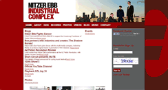 Desktop Screenshot of nitzerebb.artistintersect.com